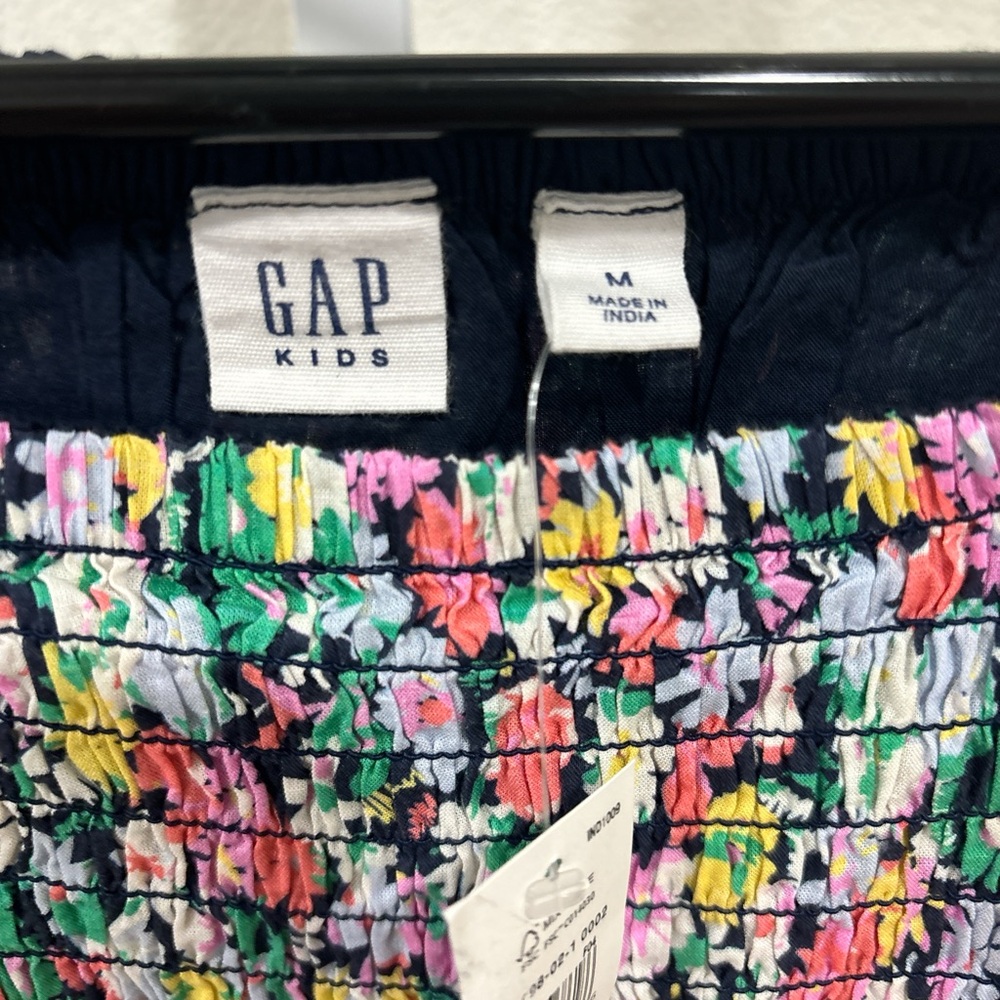 NWT Gap Kids Floral Cropped Blouse Size Medium